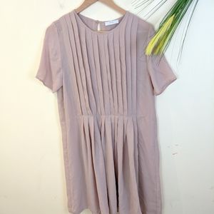 Oak + Fort chiffon dress